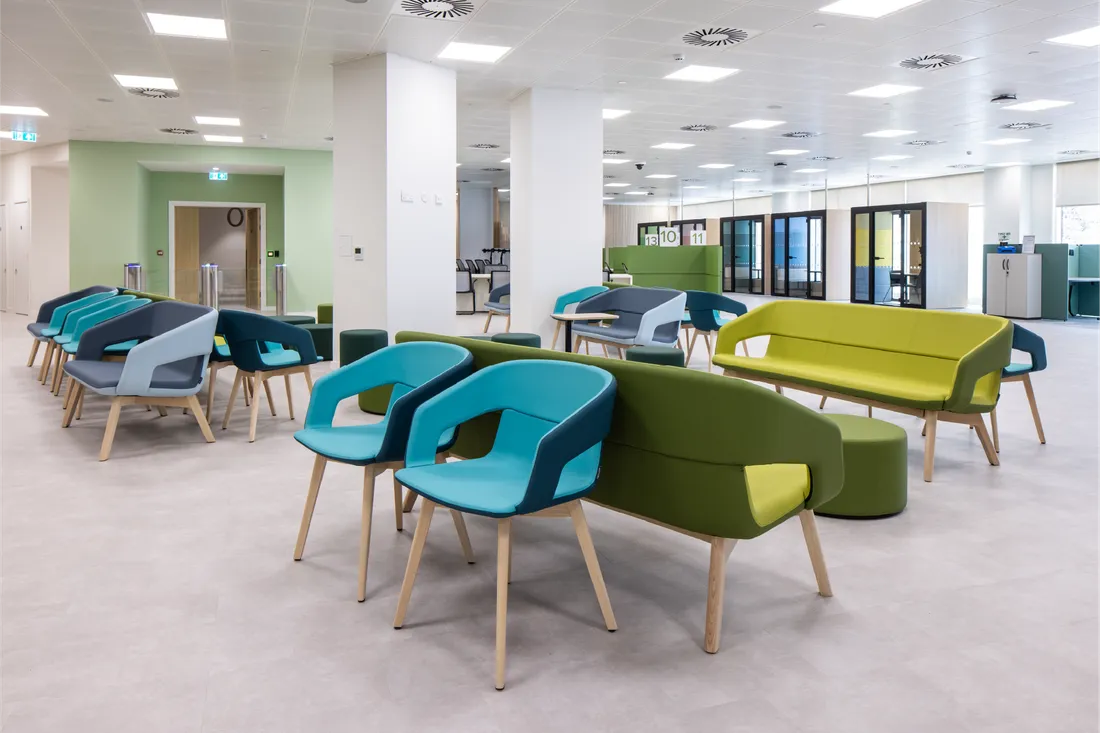 Government of Jersey New Headquarters — completed workspace